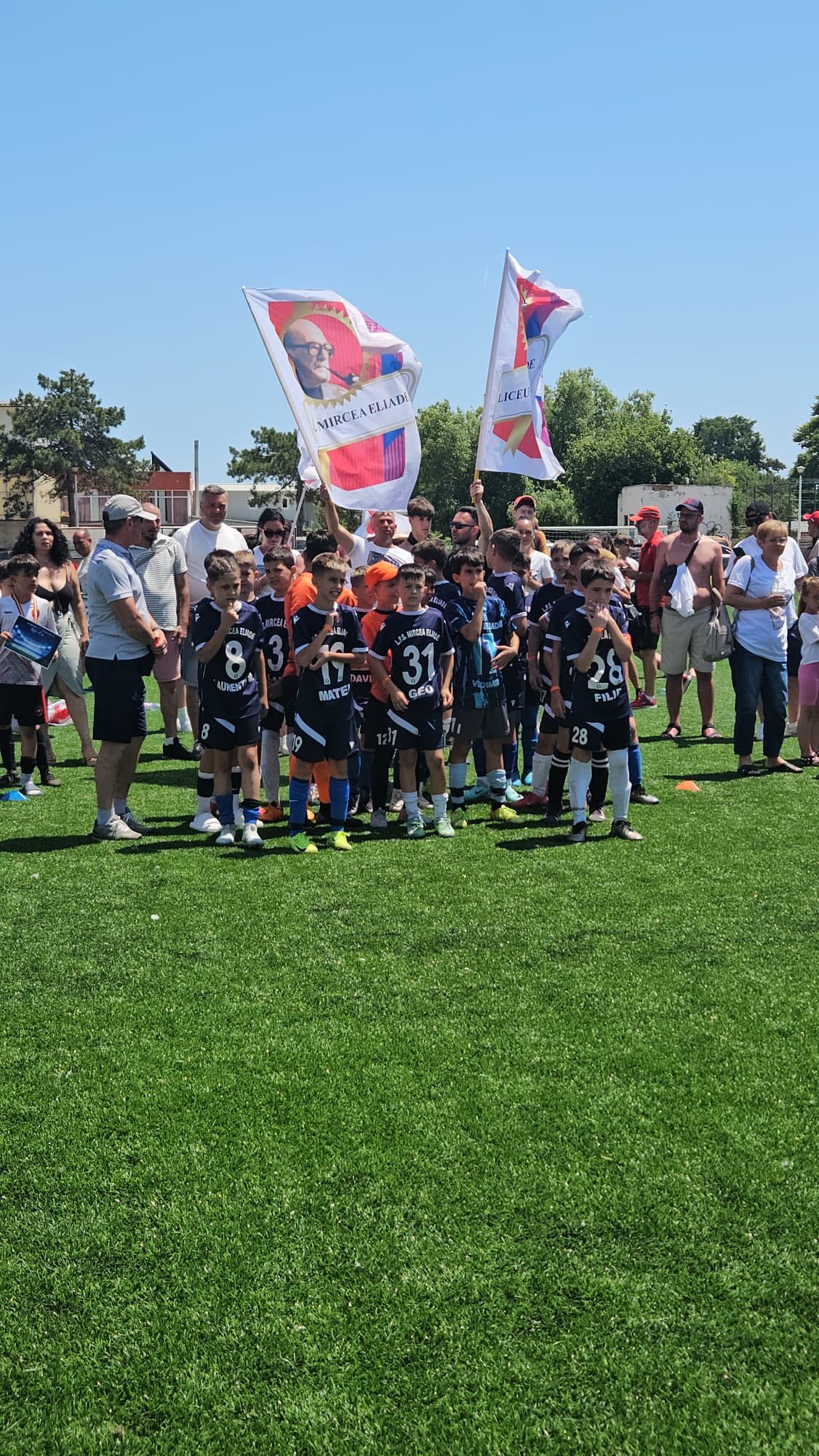 Moment din competiție
